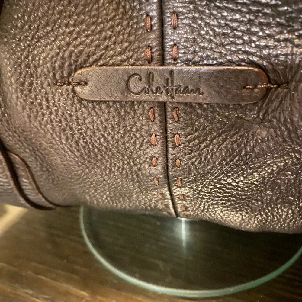 Cole Haan Black Leather Shoulder Bag
